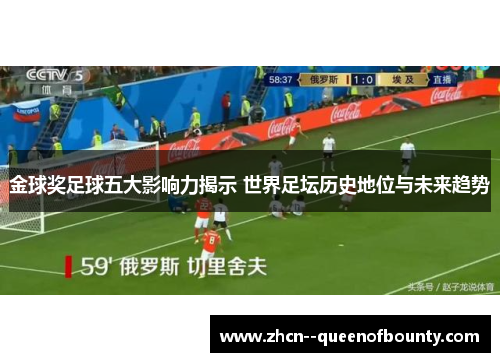 金球奖足球五大影响力揭示 世界足坛历史地位与未来趋势